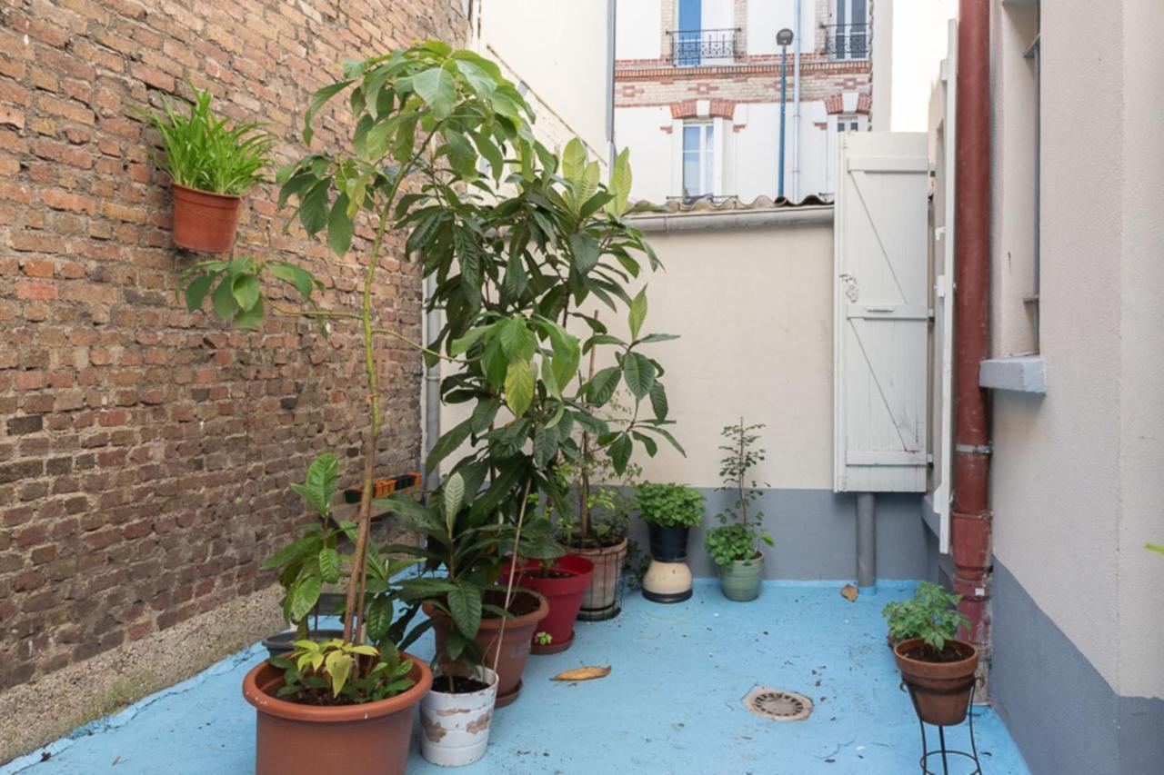 Bright Studio Located Near Paris Pantin Exteriör bild